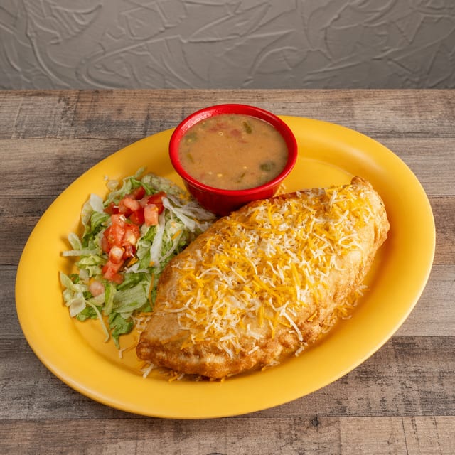 Steak Stuffed Sopapilla.